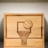 Tabla de Picar de Baloncesto - 13" x 15"