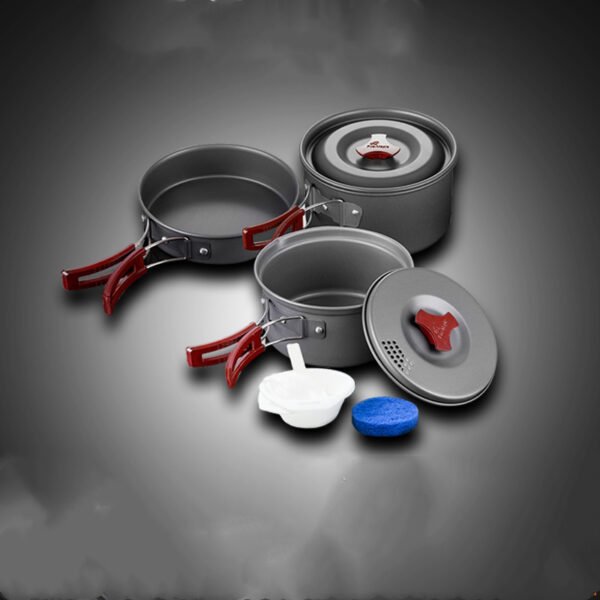 Set de Ollas para Picnic y Camping