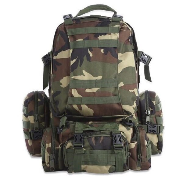 Mochila Táctica Molle 50L Impermeable