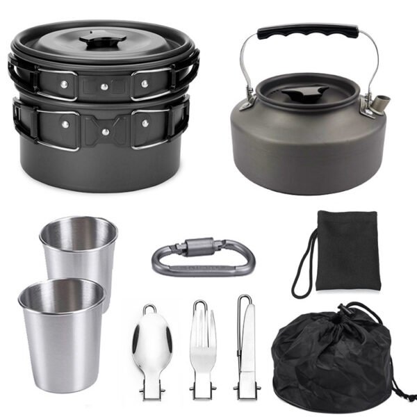 Kit de Cocina Portátil para Camping y Picnic