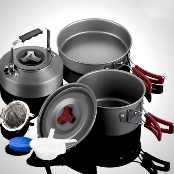 Set de Ollas para Picnic y Camping