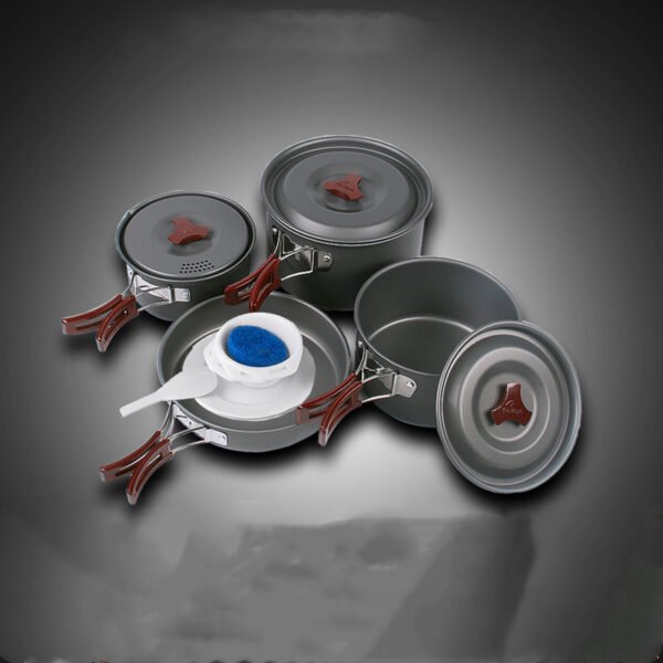 Set de Ollas para Picnic y Camping