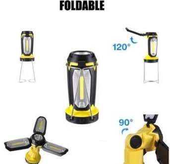 Linterna LED Multifunción COB Recargable USB