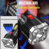 Linterna LED Recargable Alta Potencia