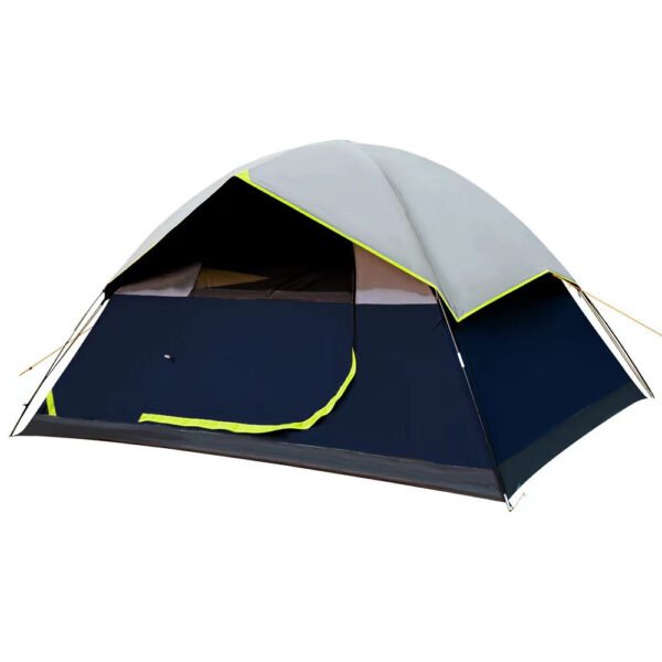 Tienda Camping 4 Personas Darkroom Negra