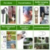 Accesorios tácticos de supervivencia