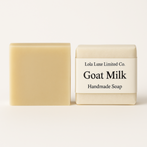 Jabón Artesanal de Leche de Cabra Natural