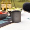Taza de Titanio para Camping Ultraligera