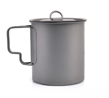 Taza de Titanio para Camping Ultraligera