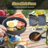 Set de Cocina para Camping Outdoor Naranja