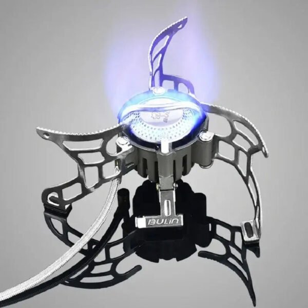 Estufa de Gas para Camping 3500W Silver