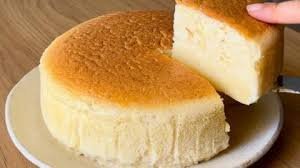 Bizcocho-Japones-Esponjoso-con-Leche-Condensada-estilo-cotton-cheesecake