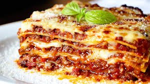 lasaña de carne